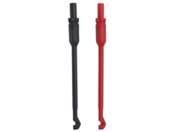 2 sondas de perfuração de fio banana jack, PVC, 2-4mm, isoladas, YURU