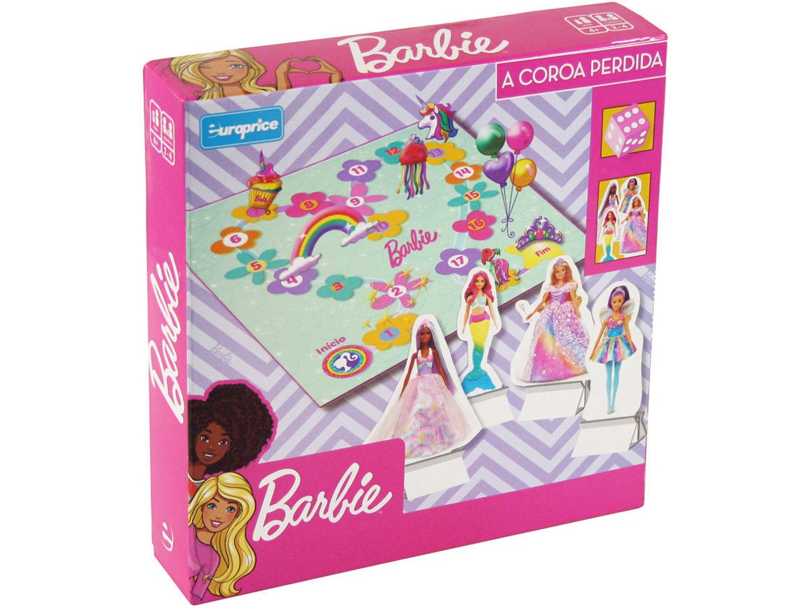 Jogo de Memória Barbie : : Brinquedos e Jogos