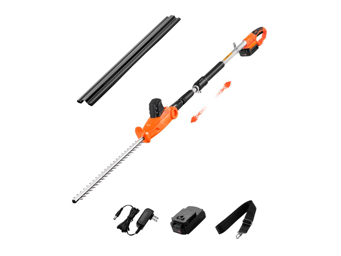Tesoura De Poda A Bateria Tekmaquinas Com Lâmina De 51cm E Motor 1200u/min
