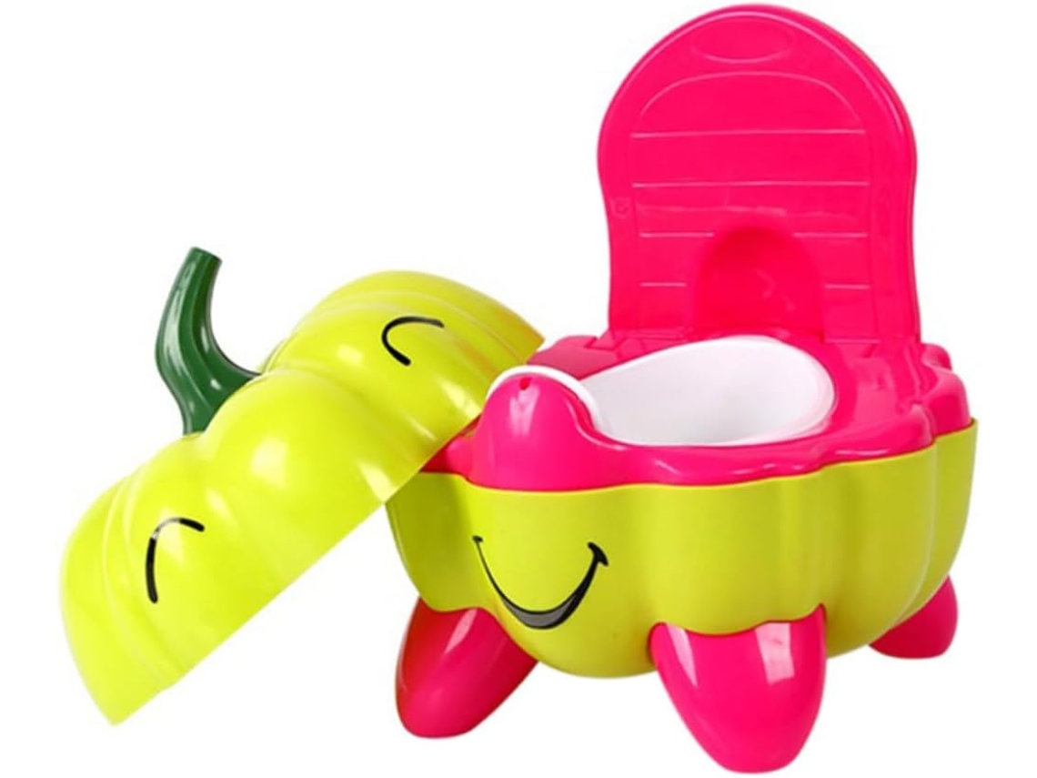 Cadeirinha de Treinamento em Formato de Abóbora para Meninos e Meninas, com Design Removível e Durável, CHABERLU