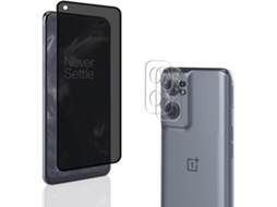 Conjunto De Capas Protetor Ecran Privacidade Para Oneplus Oneplus Nord Ce 2 Hongwe. Anti-choque (3un)