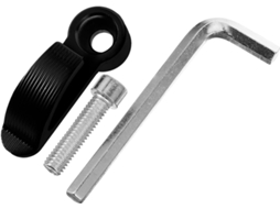 Gancho De Guidão Preto, Design Versátil, Liga De Alumínio, Alta Capacidade De Carga, Acessório Elegante E Funcional Para