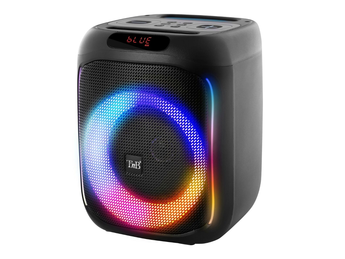 Altifalante Bluetooth Portátil TNB CUBE BLASTER (Preto - Bluetooth - 40 W)