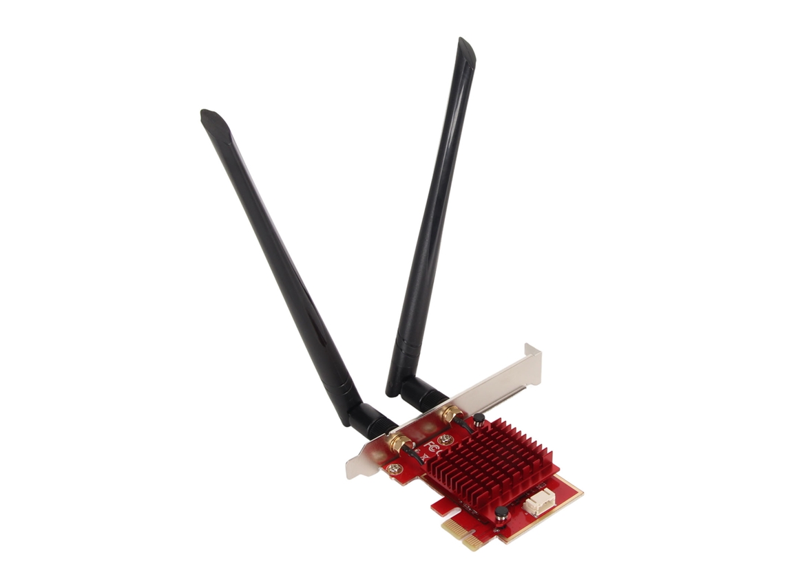 Placa Wifi 6e Pcie Ax210 Ax5400m Adaptador De Rede Sem Fio Bluetooth 5.2