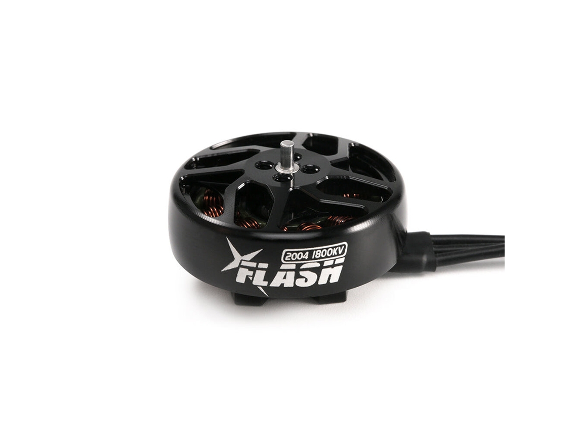 Motor Brushless Flyfishrc Flash 2004 1800kv 6s/2900kv 4s Eixo 1.5mm P/ Drones de Corrida Fpv Longo Alcance 3.5 5 Polegadas MDUG