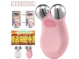 Massageador Facial de Microcorrente com Rolo para Lifting e Firmeza Uso Doméstico 2025 GOKOCO