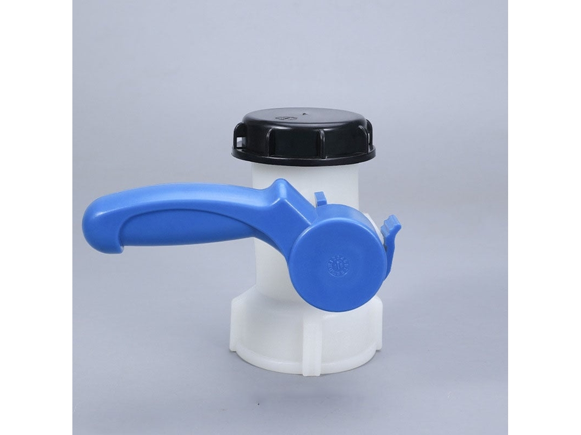 Adaptador Ibc, Universal Para Tanque Ibc, Torneira Para Tanque Ibc, Válvula De Aba Dn50 75 Mm, Plástico, Alumínio, Para Torneira E Jardim