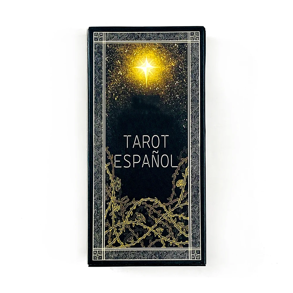 Tarô Espanhol com 78 Cartas, um Jogo de Tabuleiro de Adivinhação, um Jogo de Cartas para Encontros Familiares. MDUG