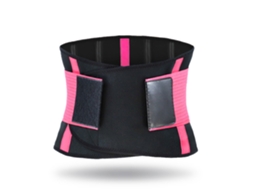 Cinta Modeladora Esportiva, Rosa, Avermelhada, Tamanho G