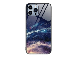 Capa De Celular Com Vidro Pintado Colorido Para Iphone 14 Pro Max