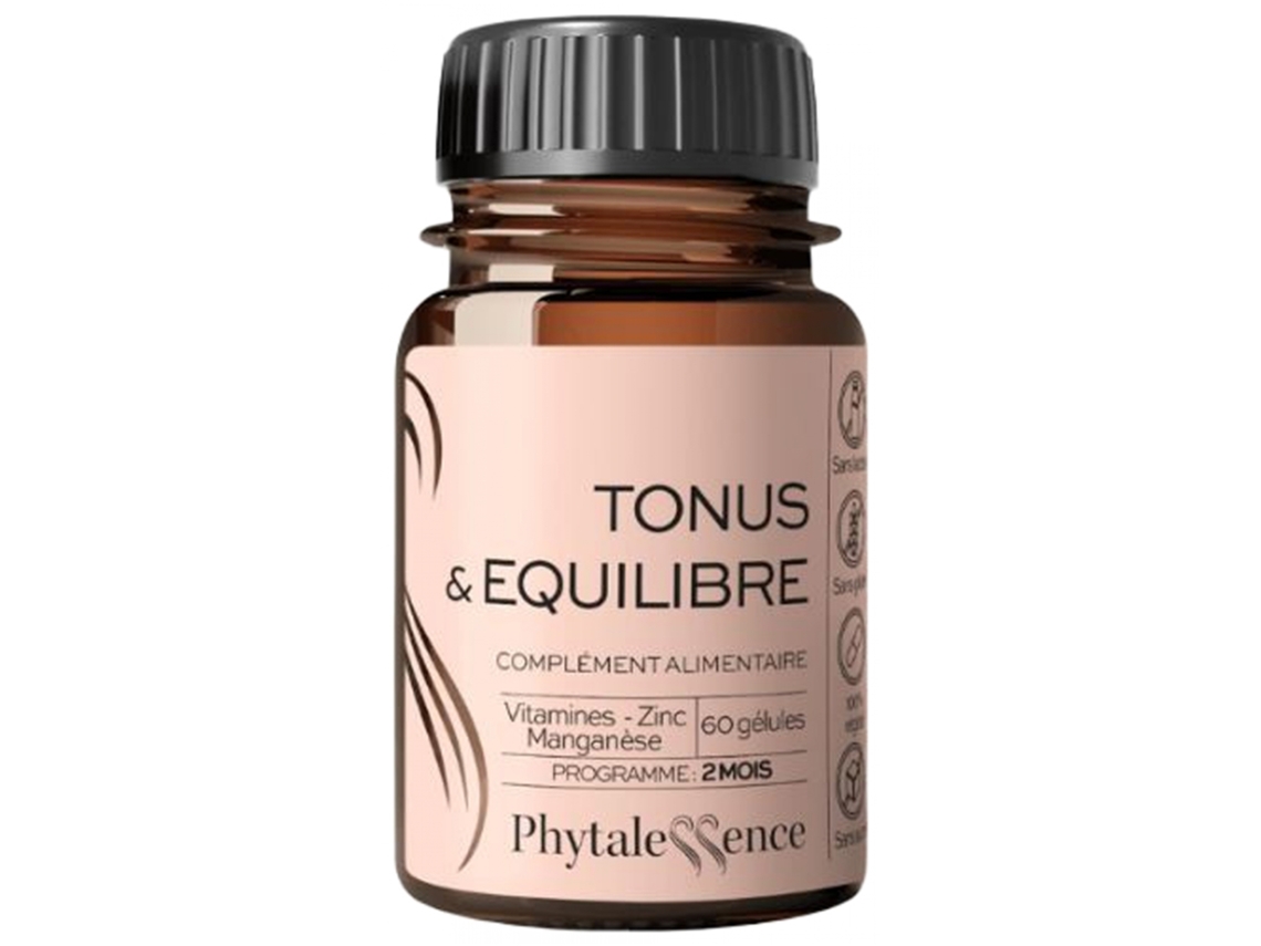 Tônico e Equilíbrio 60 Cápsulas PHYTALESSENCE