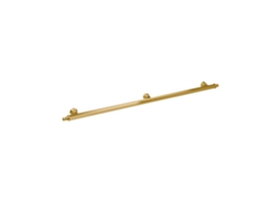 Puxador para Mobiliário Zamac Distância Central 448mm Banhado a Ouro Conjunto de 25 HARDWAREXCHANGE