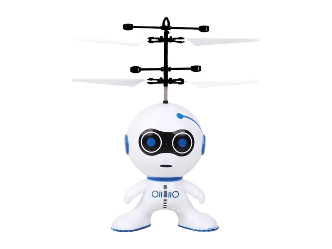 Robô Voador Indutivo Controle Remoto Brinquedo