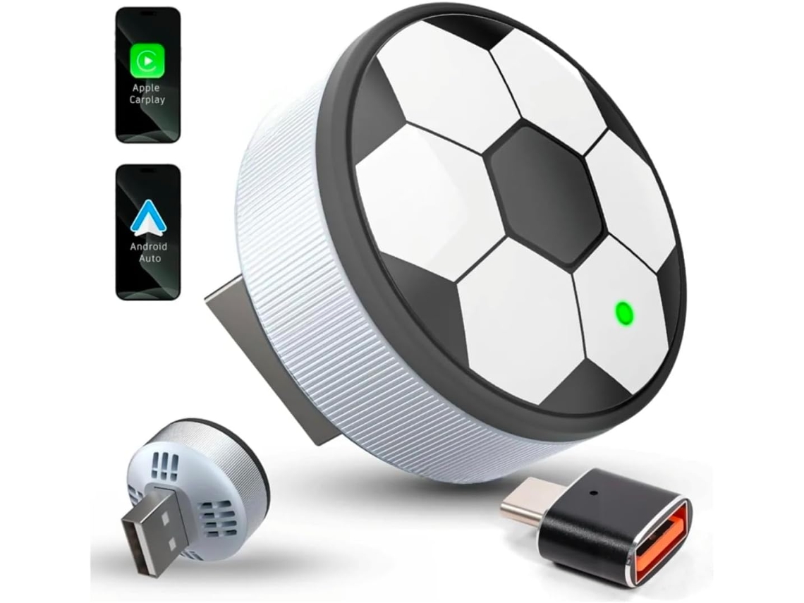 Adaptador Carplay Sem Fios E Android Automático, Conexão Rápida Estável