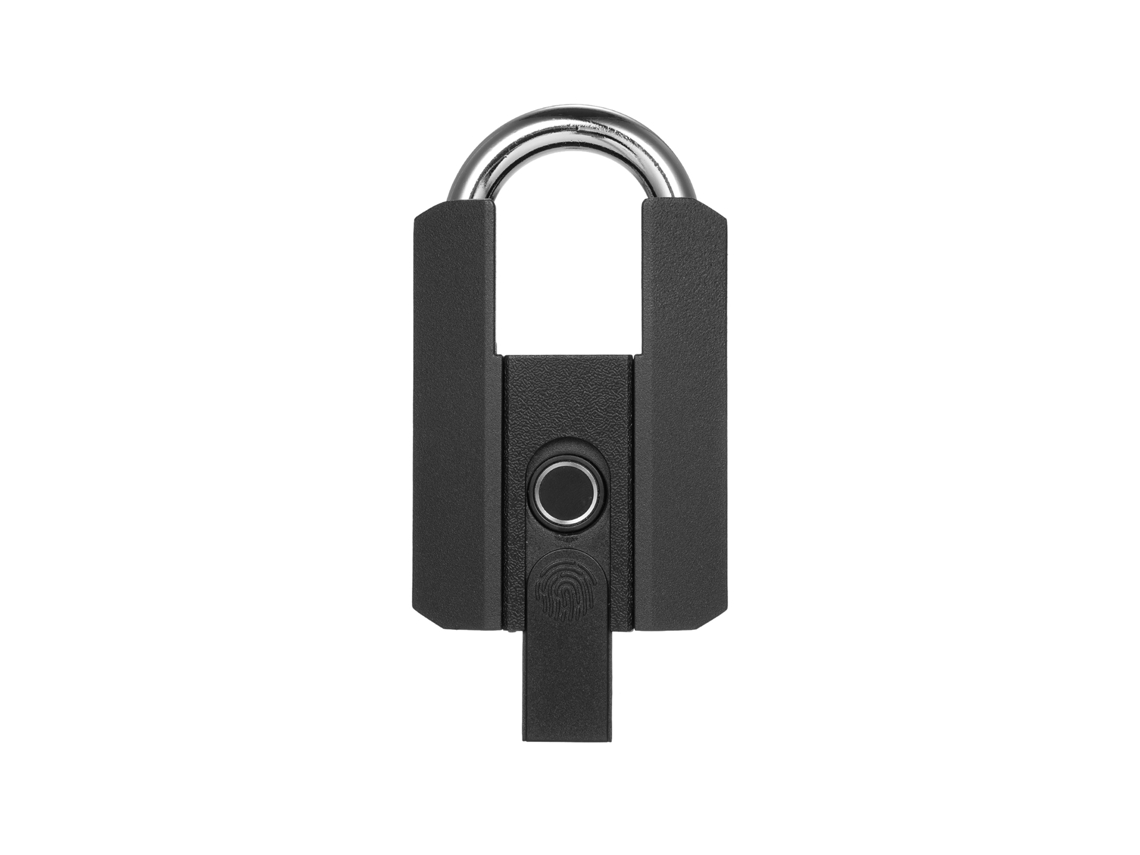 Candado Inteligente Com Impressão Digital E App, Resistente À Água, Recarregável Para Armazém, Pórtico E Porta Exterior