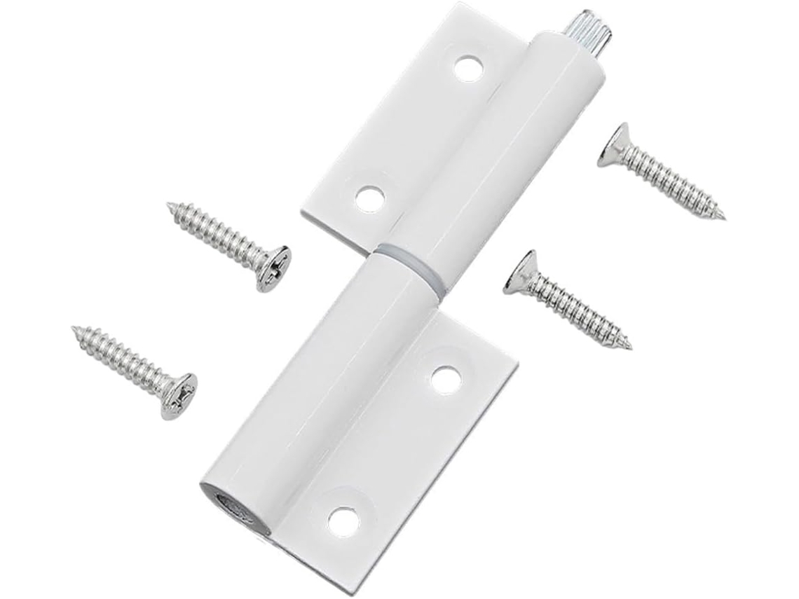 Dobradiça Decorativa De Aço E Plástico Para Caixas Ferramentas Armários, Acabamento Fosco, 71mm De Comprimento