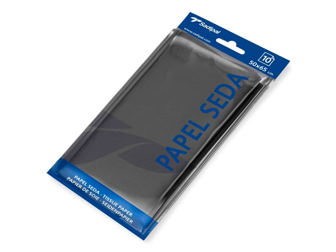 Folhas de Papel de Seda 10 50X65 Transparentesadipal