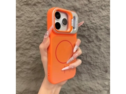 Capa Magnética Para Iphone 12, Suporte Para Lente Apple, Capa Protetora À Prova De Quedas.
