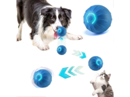 Bola Inteligente Saltitante Para Cães, Bola Inteligente Vibratória Interativa Para Cães Com Movimento Automático, Bola Saltitante Para Cães, Rola