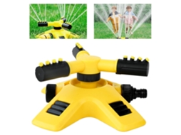 Aspersor De Jardim Automático Com Rotação De 360° E 3 Braços,ajustável Para Gramados,jardins,plantas E Hortas.