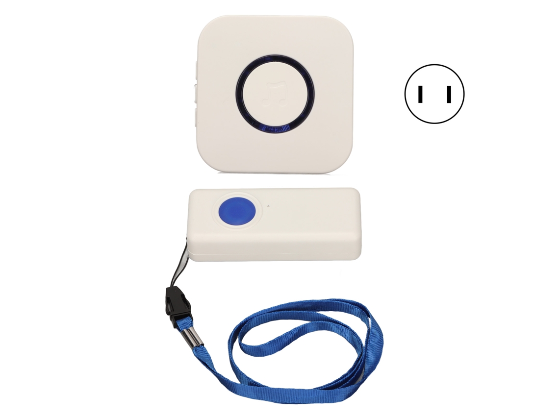 Pager Sem Fio Para Cuidadores Com Alerta Sos