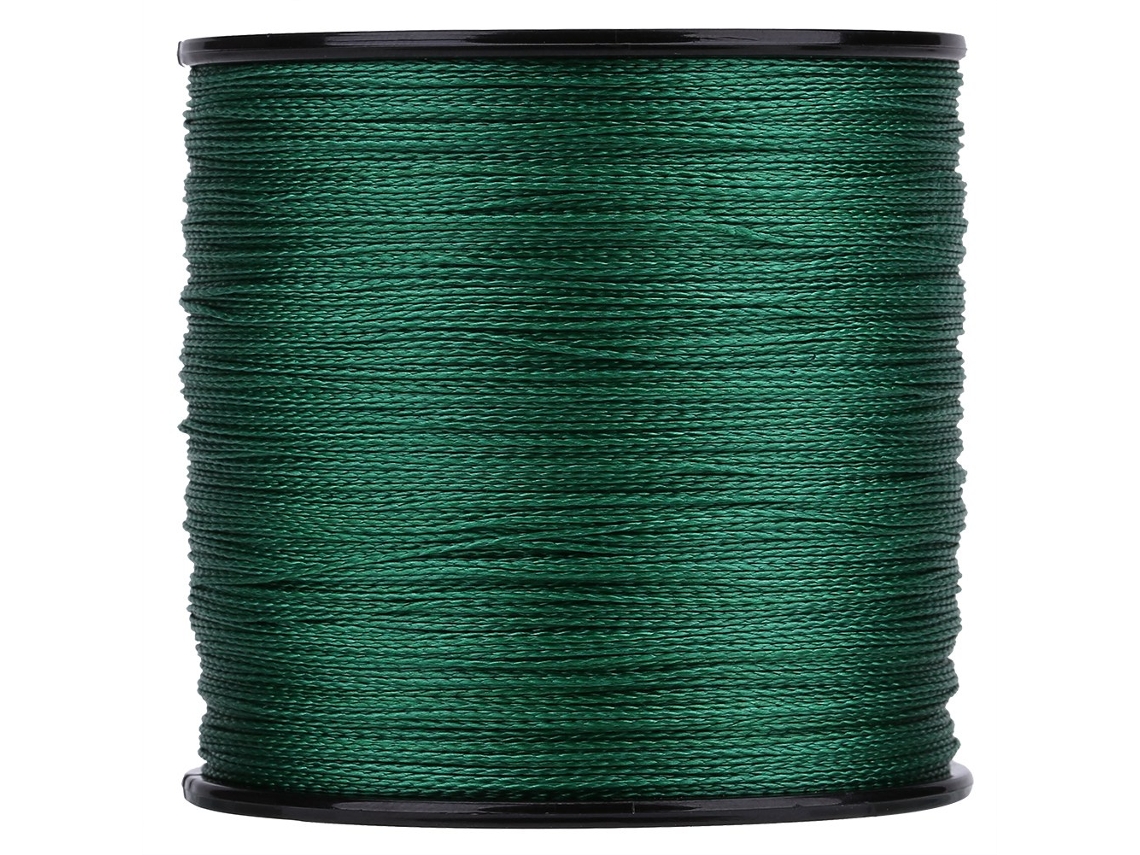 Linha de Pesca Multifilamento Forte 300m Verde