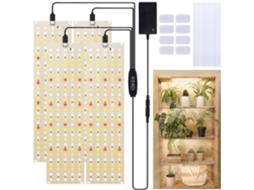 Lampada Led 540 Leds Espectro Completo para Plantas Interior com Timer e 10 Brilhos ZYBLSSBB