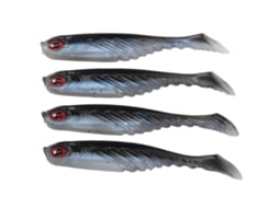 4pcs Isca Artificial Ar48 75mm/3.2g T Tail