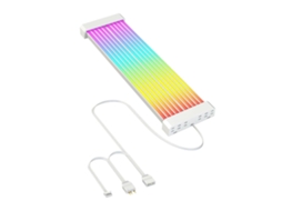 5v 3pin Argb Aura Sync Neon Dobrável Chassis Streamer Lâmpada Tira Pc Case Decor