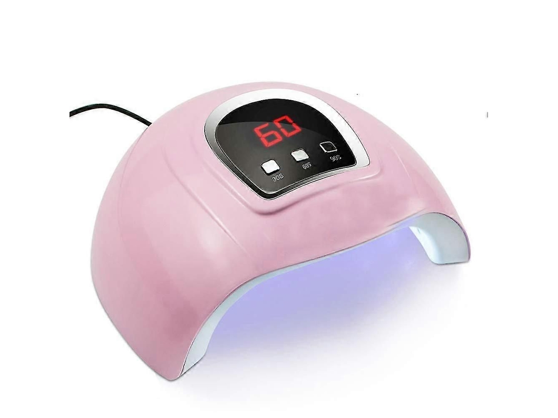 Uv Led Nail Lamp 54w, ,uv Light With 3 Timer Setting, Polish Curing Gel Dryer, Professional Art Tools Automatic Sensor, Pink GOKOCO