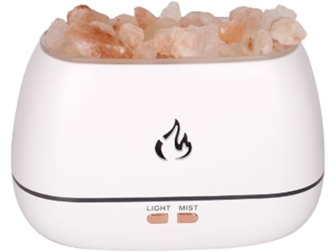 Mini Difusor SFUSHOS de Aromas Ultrassônico Usb com Chama 3D