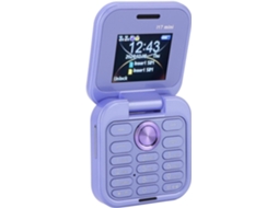 Telemóvel Dobrável Ecrã De 1,77 Polegadas Com Dual Nano Para Idosos 2g Mi Ni Roxo