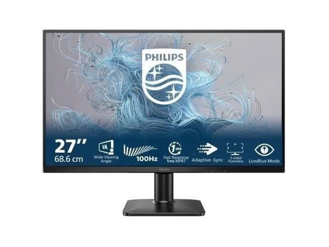 Ecran Pc - Philips - 27" - Fhd - 100hz - Dalle Va - 1ms - 27e2n1100l