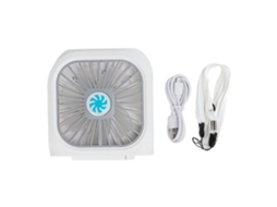 Ventilador de Cuello Usb Plegable Silencioso Multifuncional Mini