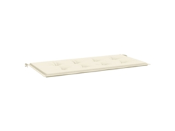 Garden Bench Cushion, Garden Bench Cushions Vidaxl Creme Tecido (100 X 50 X 3 Cm)