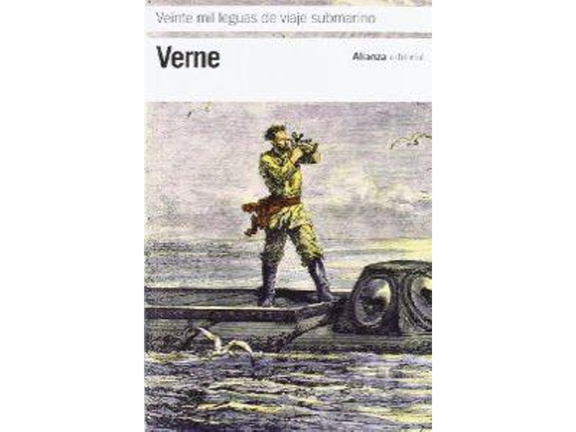Livro Veinte mil leguas de viaje submarino de Jules Verne (Espanhol)