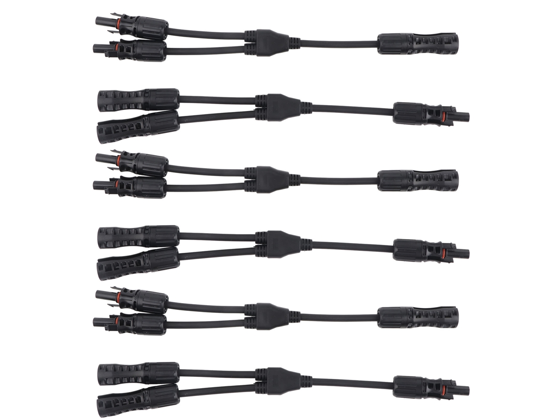 Conector de Painel Solar Primerox Y Branch Adaptador Paralelo Alta Resistência para Conexão de Painéis Solares