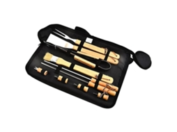 Conjunto De 10 Utensílios Para Churrasco Stelasplen