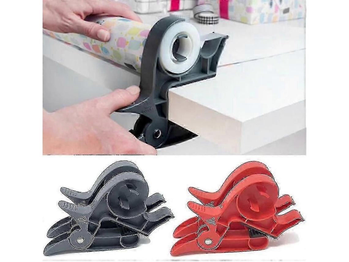 Ferramenta de Embrulho Presente Dispensador Fita Papel Wrap Buddies GOKOCO
