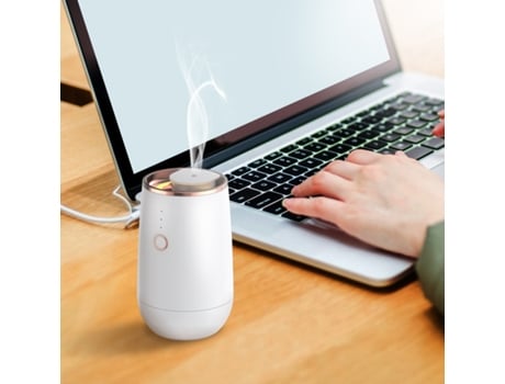 Difusor Automático Sem Água Para Carro E Mesa Aromatizador De Óleo Essencial Com Nebulização Fria Para Casa, Escritório E Aromaterapia Yt