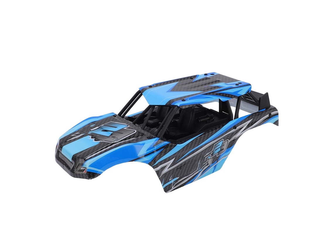 Carcasa De Carro Rc Em Escala 1:18, Carcasa De Veículo De Controle Remoto, Acessório Para Carro Rc Azul