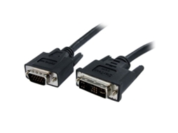Cabo de Vídeo Adaptador StarTech.com DVIVGAMM3M 3m DVI-A VGA