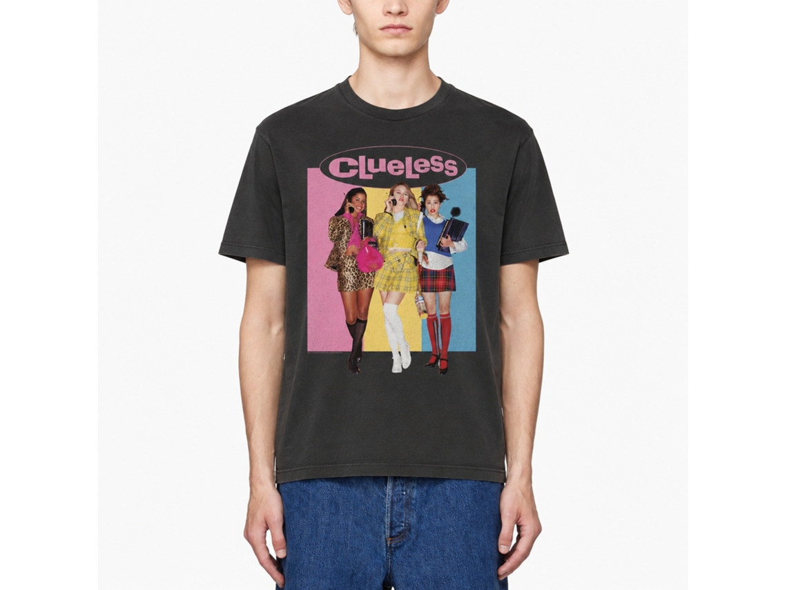 Rockinstone Clueless 3 Block Color Smoke T-shirt Size:m