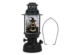 Mali lanterna de Halloween Portátil com Luz de Chama Decorativa para Festas Estilo B