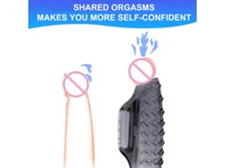 Anel Vibrador Para Homem Massager De Próstata Brinquedo Sexual De Silicone
