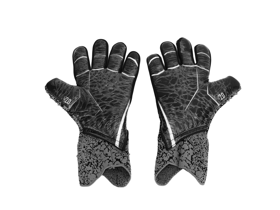 Luvas de Goleiro com Grip Forte, Proteção Extra, Tamanho 8 | S/MARCA