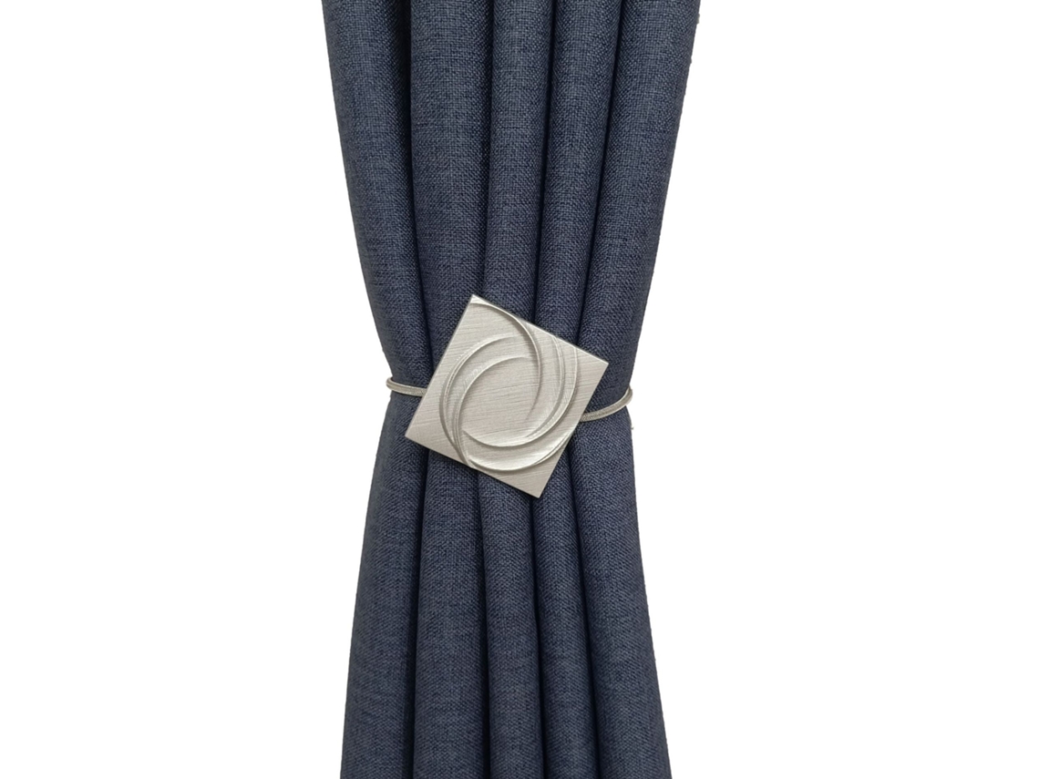 Conjunto De 2 Cortinas Com Prendedor Magnético. Cortina De 40 Cm. Aquaforge