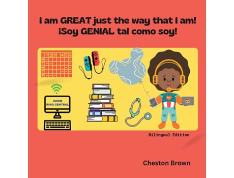 Livro I am GREAT just the way that I am! de Cheston Brown (Inglês)