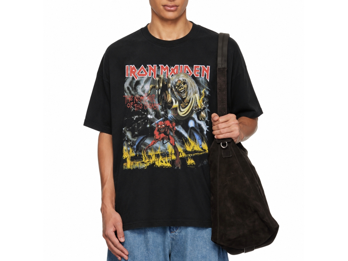 Iron Maiden The Number Of The Beast T-shirt Unisex Adults Size:m