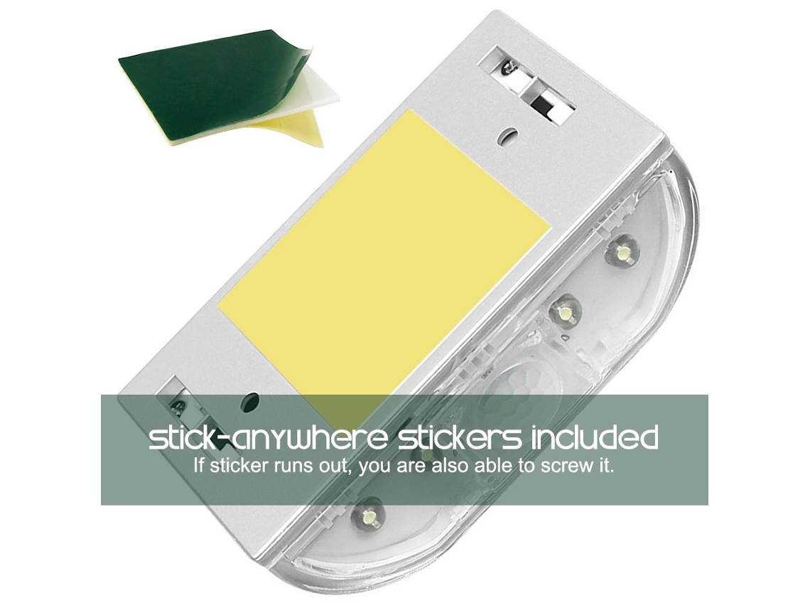 Elysve Lâmpada Led Led Sem Fios Com Sensor Automático Para Crianças Para Quarto